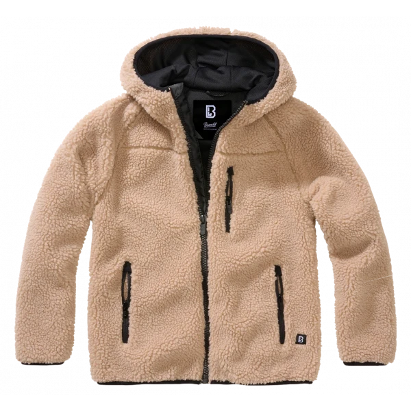 Детская куртка "Teddyfleece" с капюшоном верблюжий
