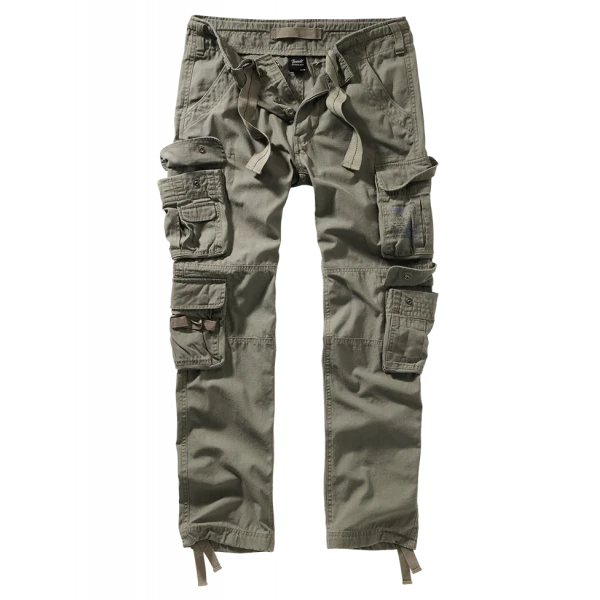 Брюки Brandit Pure Slim Fit (оливкового цвета)