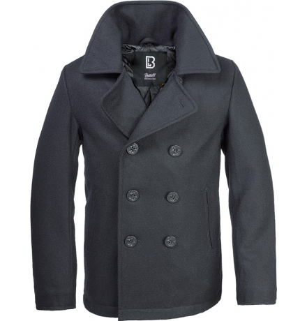 Полупальто Pea Coat черный
