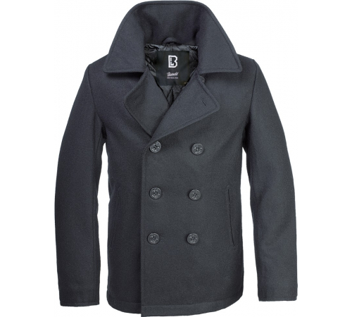 Полупальто Pea Coat черный