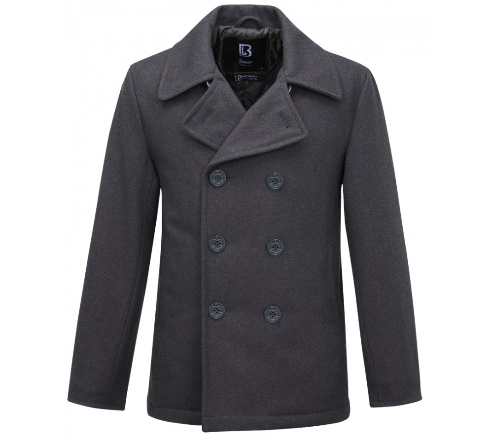 Полупальто Pea Coat антрацит
