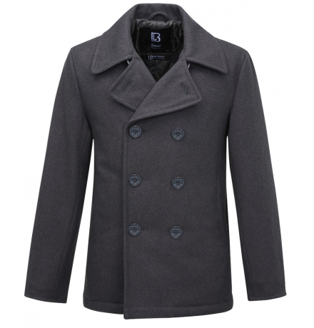 Полупальто Pea Coat антрацит
