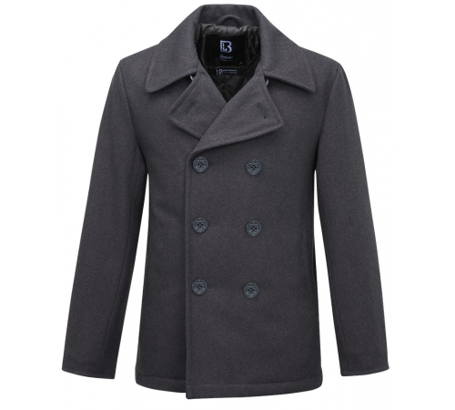 Полупальто Pea Coat антрацит