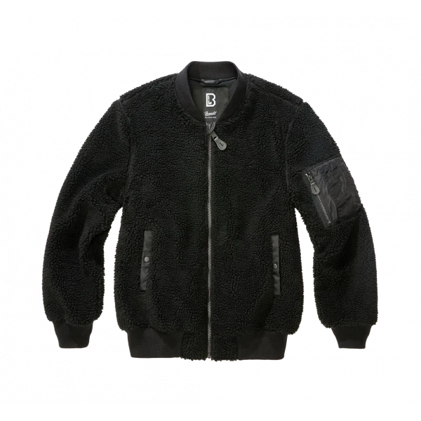 Куртка MA1 Sherpa черная