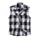 Check Shirt Sleeveless