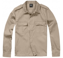 Рубашка США от Brandit с длинным рукавом бежевый
 Рубашка США от Brandit с длинным рукавом бежевый