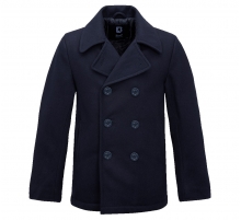Полупальто Pea Coat тёмно-синий
