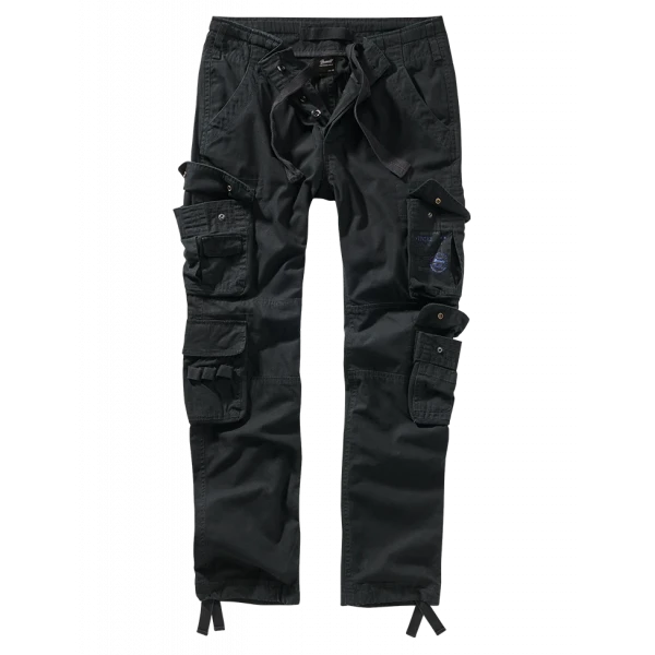 Брюки Brandit Pure Slim Fit черный