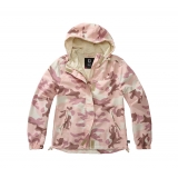 Женская легкая ветровка Frontzip candy camo
