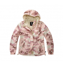 Женская легкая ветровка Frontzip candy camo