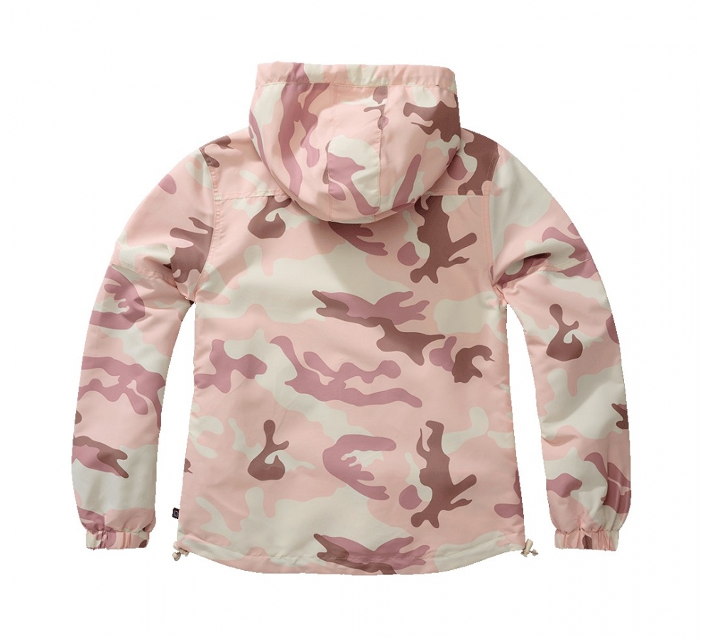 Женская легкая ветровка Frontzip candy camo
