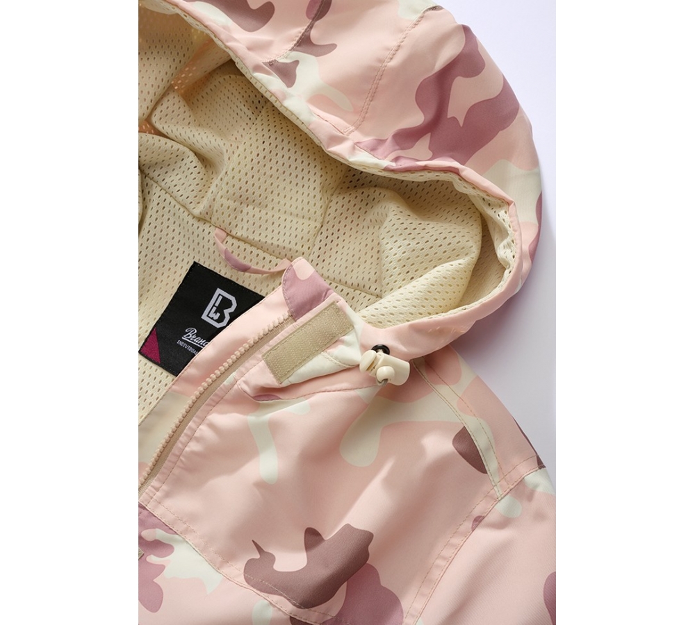 Женская легкая ветровка Frontzip candy camo
