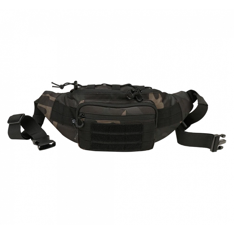 Сумка поясная Molle темный камуфляж