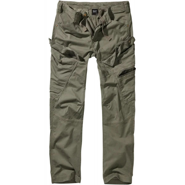 Брюки Adven "Slim Fit" (оливкового цвета)
