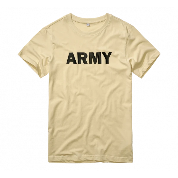 Футболка Army бежевый