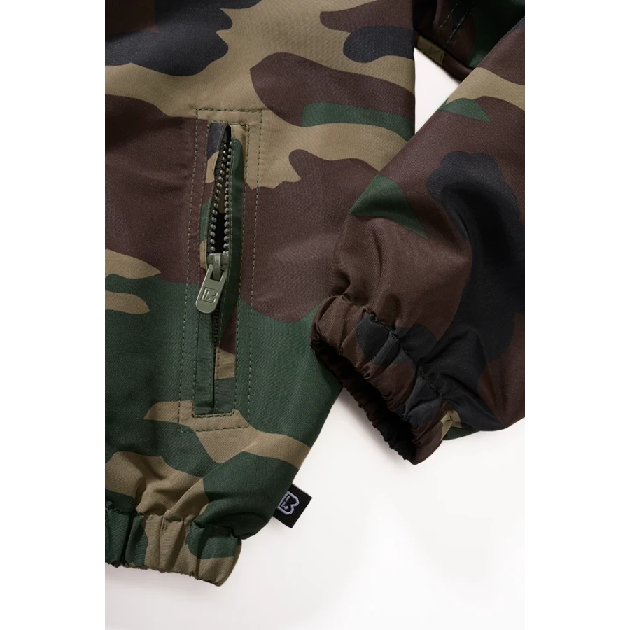 Детская легкая ветровка Frontzip лесистая местность