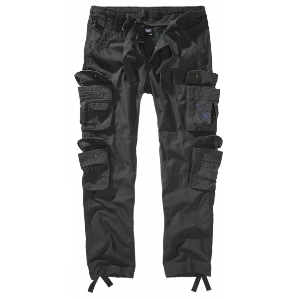 Брюки Brandit Pure Slim Fit антрацит