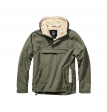 Куртка Sherpa Windbreaker (оливкового цвета)