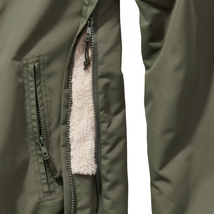 Куртка Sherpa Windbreaker (оливкового цвета)