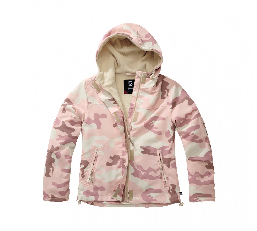 Женская ветровка Frontzip candy camo
