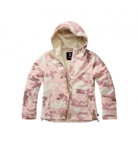 Женская ветровка Frontzip candy camo
