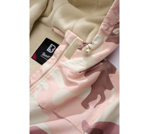 Женская ветровка Frontzip candy camo