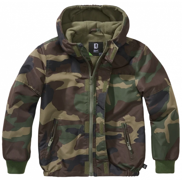 Детская ветровка "Frontzip" лесистая местность
