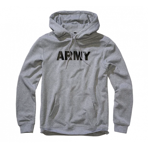 Толстовка Army серый мелан