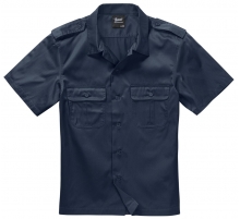 Рубашка US с коротким рукавом тёмно-синий
