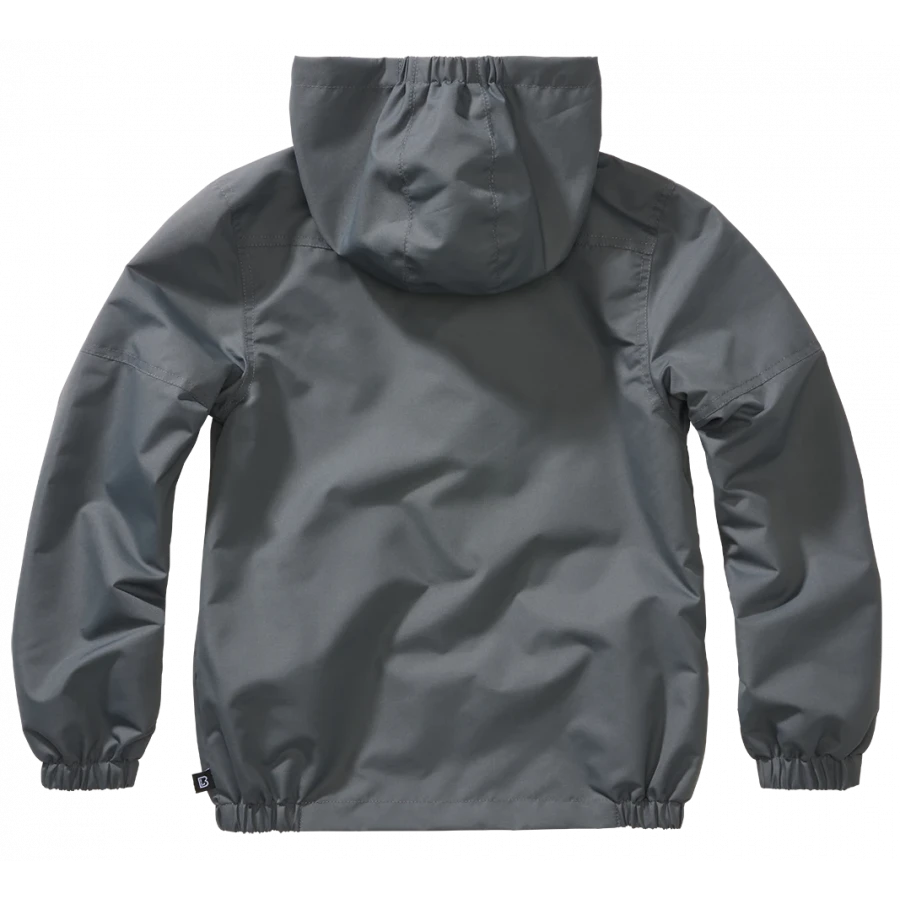 Детская легкая ветровка Frontzip антрацит