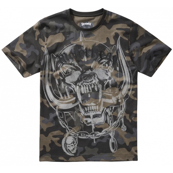 Футболка Motörhead с принтом Warpig (темный камуфляж)