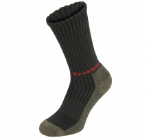 Трекинговые носки "Lusen" оливковые, махровая подошва
