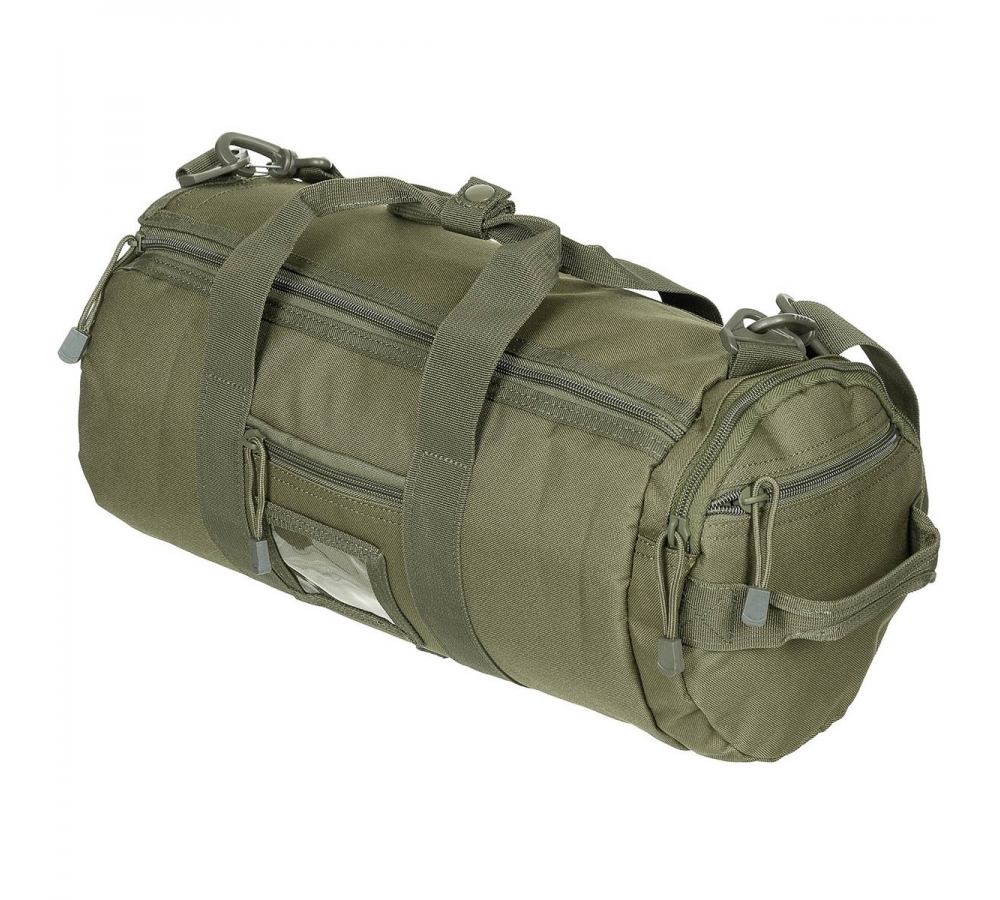 Операционная сумка круглая "MOLLE" оливковая
