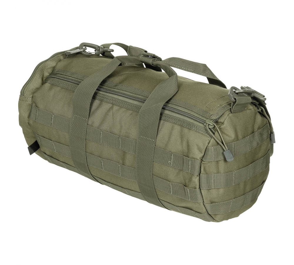 Операционная сумка круглая "MOLLE" оливковая
