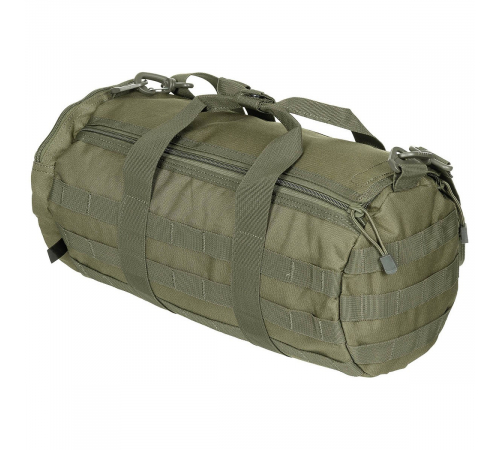 Операционная сумка круглая "MOLLE" оливковая