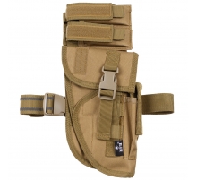 Кобура на ногу койота "Tactical" правая
