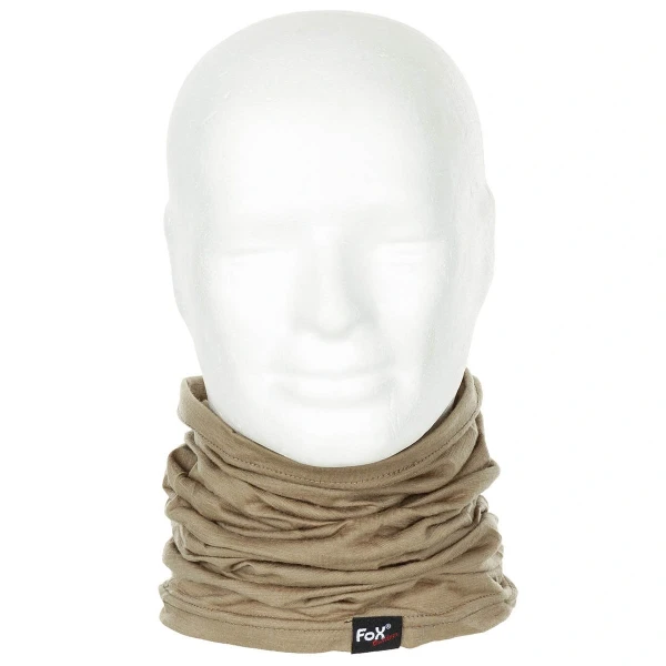 Шарф круглый "Merino Lite" цвета койота