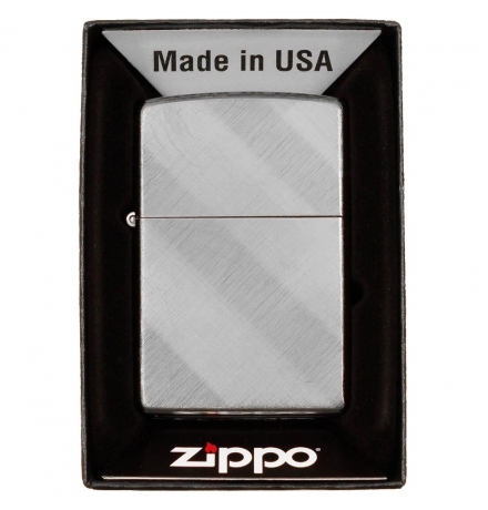 Зажигалка Zippo "Diagonal Weave" без наполнителя
