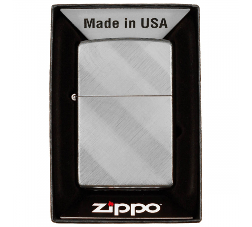 Зажигалка Zippo "Diagonal Weave" без наполнителя