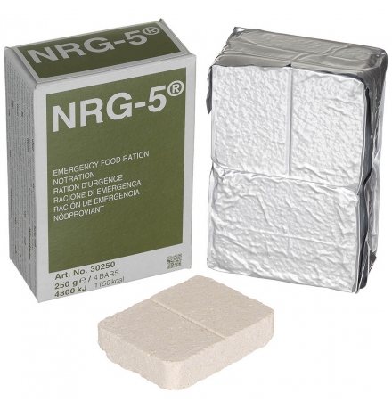 Экстренное питание, NRG-5, 250 g, (4 батончика)