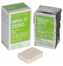 Экстренное питание, NRG-5, ZERO, 500 g, (9 батончиков)