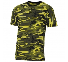 Футболка США Streetstyle желто-камуфляжная 140-145 г/м²
