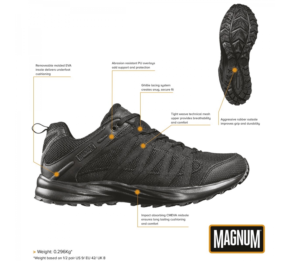 Полуботинки "MAGNUM" Storm Trail Lite черный