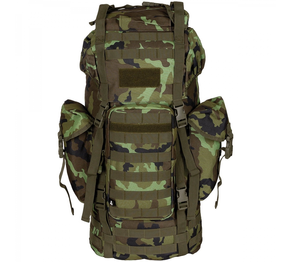 Рюкзак BW Combat "MOLLE" 65 л алюминиевое усиление M95 CZ камуфляж
