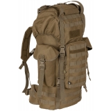 Рюкзак BW Combat "MOLLE" 65 л с алюминиевое усиление Coyote
