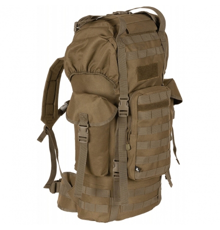 Рюкзак BW Combat "MOLLE" 65 л с алюминиевое усиление Coyote
