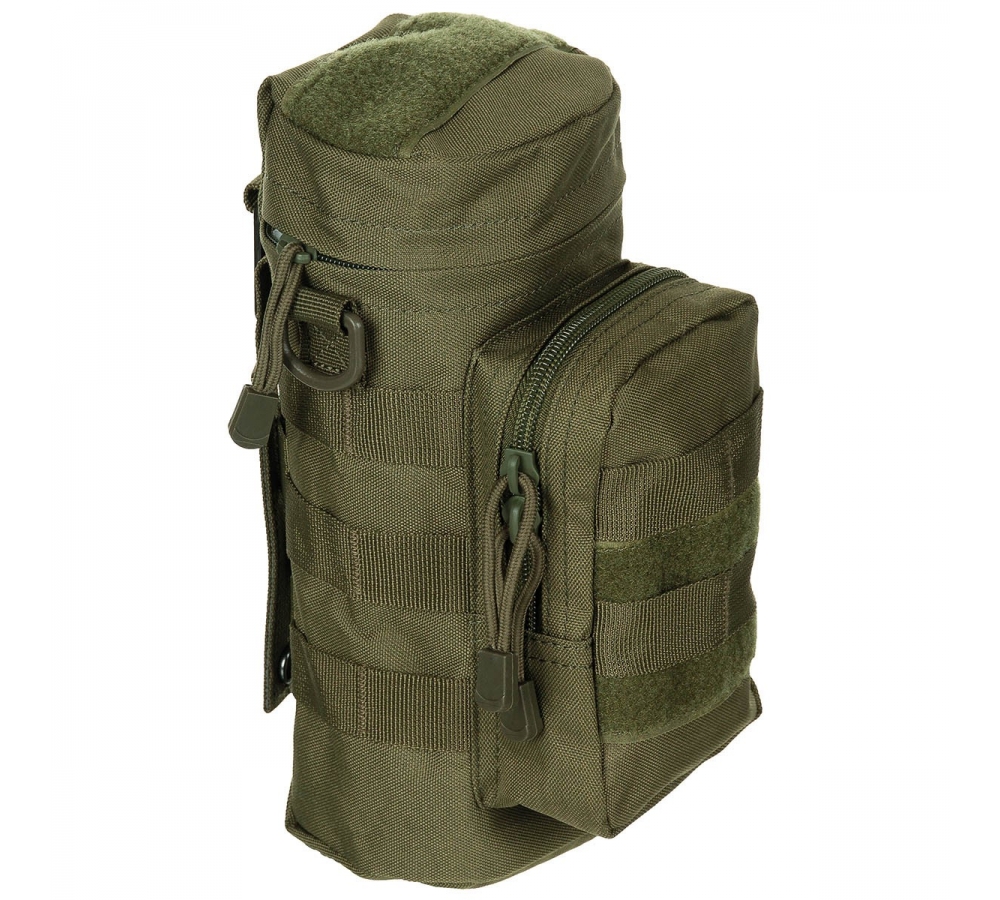 Сумка круглая "MOLLE" оливковая
