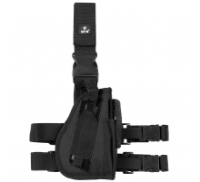 Кобура на ногу правая черная
