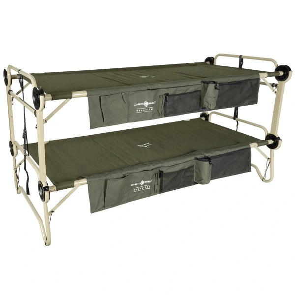 Раскладушка, Disc-O-Bed, "Arm-O-Bunk", м.м. Боковая крышка, оливковая