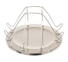 Походный тостер складной на 4 ломтика с щипцами
